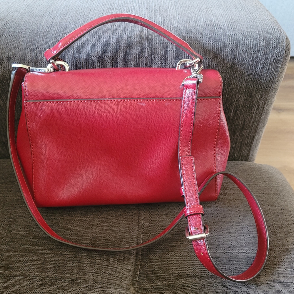 Michael Kors Red Women's Bag - Picture 2 of 16